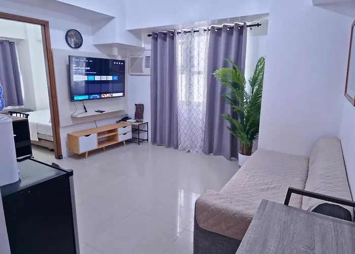1 Bedroom Corner Unit 55inches Tv At Horizons 101 Cebu
