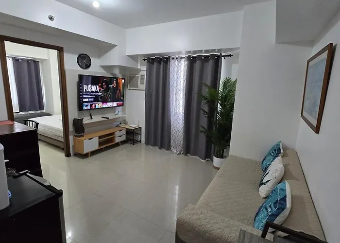 1 Bedroom Corner Unit 55inches Tv At Horizons 101 Cebu